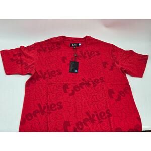 Cookies SF Allover Print - RED - Mens Xtra Large NWT